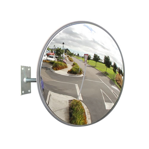 24 Unbreakable Stainless Steel Driveway Mirror