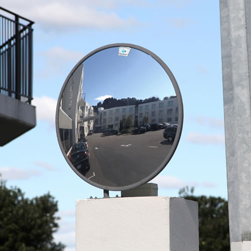 Outdoor Convex Traffic Mirrors - DeLuxe Acrylic